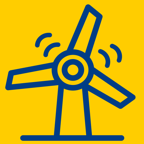 Slimme kantoorpanden: In onze kantoorpanden maken we gebruik van Nederlandse windenergie en verduurzamen we waar we kunnen.